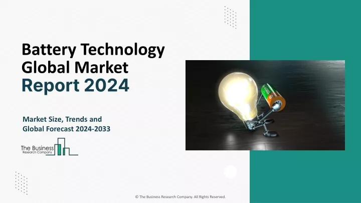 battery technology global market report 2024