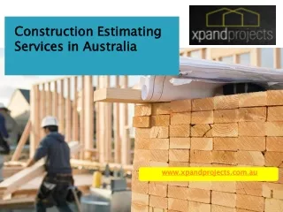 Construction Estimating Services in Australia