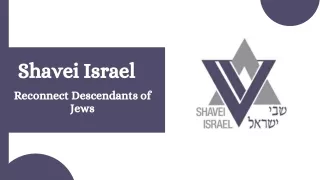 Shavei Israel - Reconnect Descendants of Jews