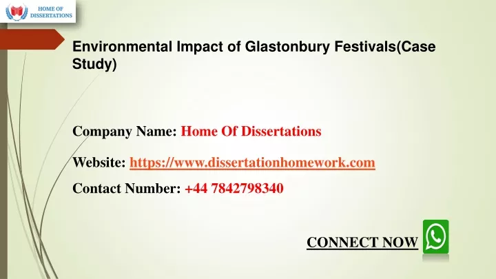 environmental impact of glastonbury festivals