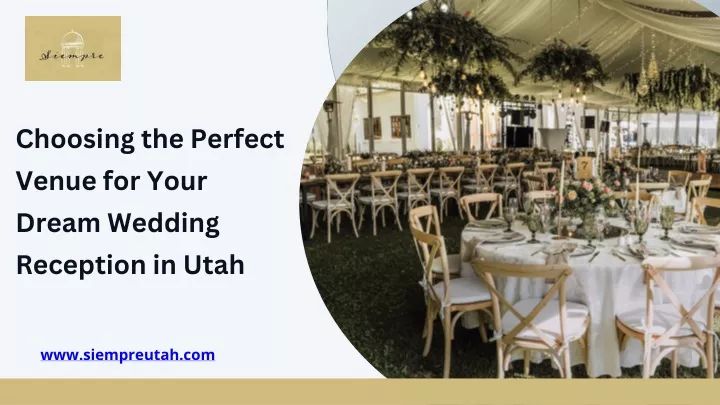 choosing the perfect venue for your dream wedding