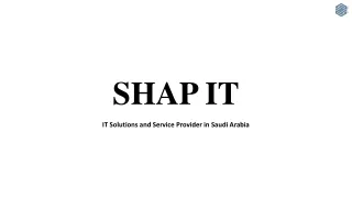 SHAP IT - Computer Network Maintenance