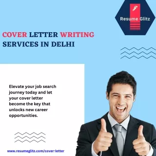 Resume Glitz's Premier Cover Letter Writing Services in Delhi