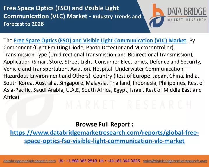 free space optics fso and visible light