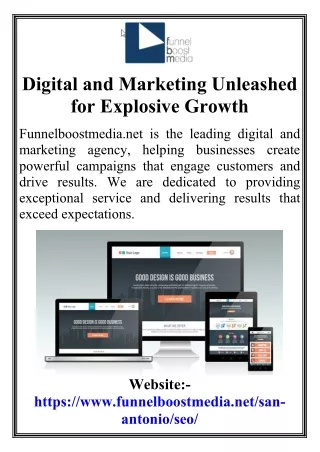 Digital and Marketing Unleashed for Explosive Growth