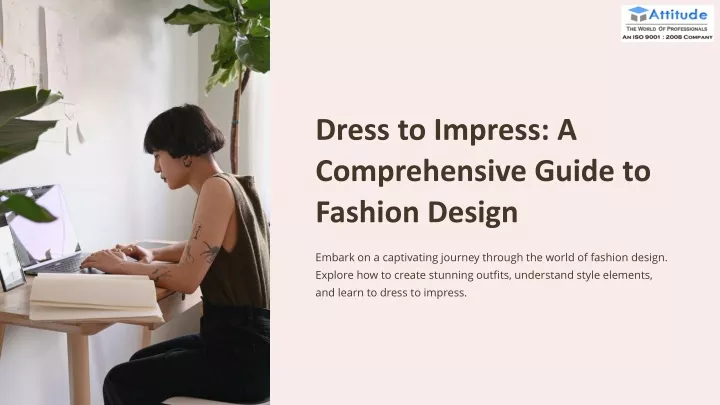 dress to impress a comprehensive guide to fashion