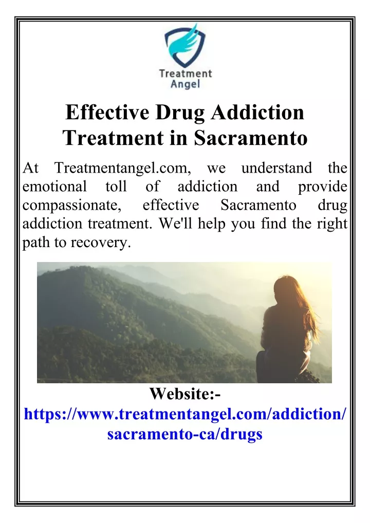 effective drug addiction treatment in sacramento