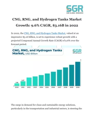 CNG, RNG, and Hydrogen Tanks Market