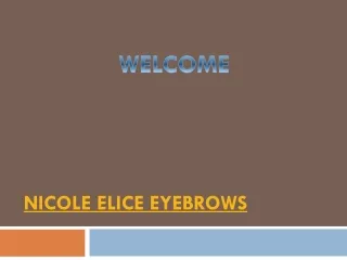 nicole elice eyebrows