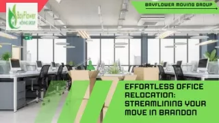 Efficient Office Relocation in Brandon for Seamless Transitions