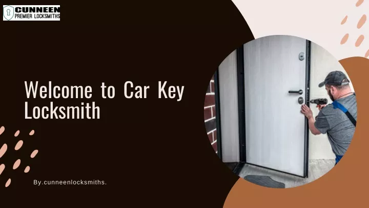 welcome to car key locksmith