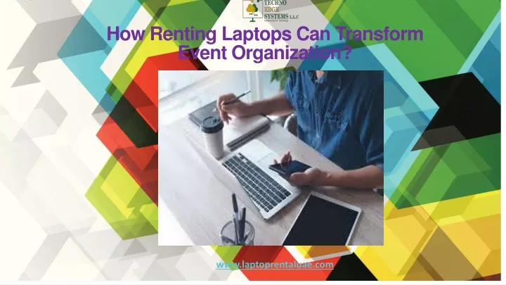 how renting laptops can transform event organization
