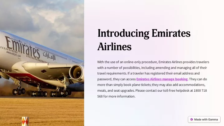 introducing emirates airlines