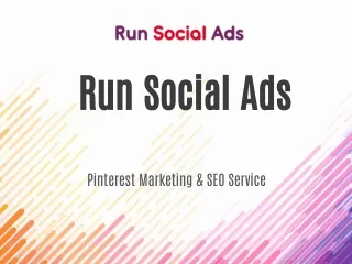 Pinterest Marketing & SEO Service