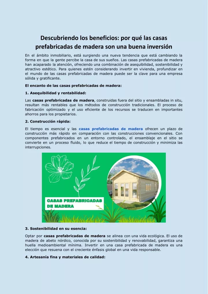 descubriendo los beneficios por qu las casas