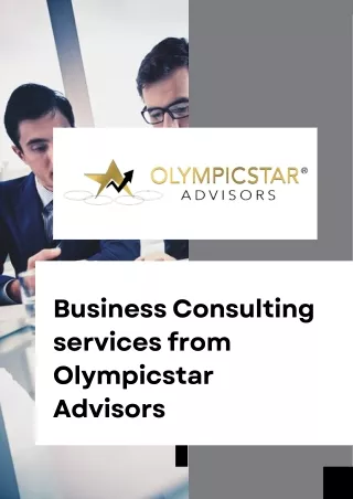 Olympicstar Advisors Expert Business Consulting Services