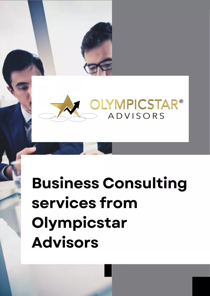 business consulting services from olympicstar