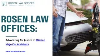 When Accidents Happen, We Stand Strong: Mission Viejo's Premier Car Accident Att