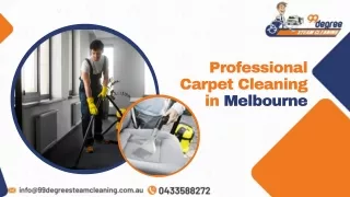 Professional Carpet Cleaning in Melbourne