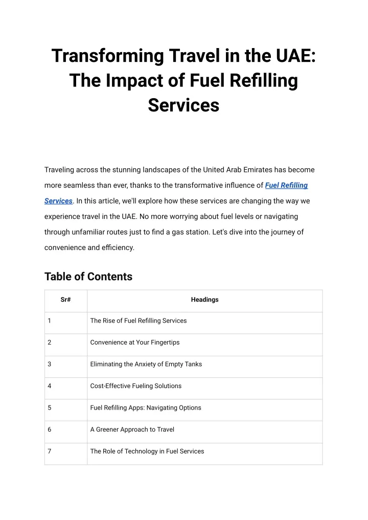 transforming travel in the uae the impact of fuel