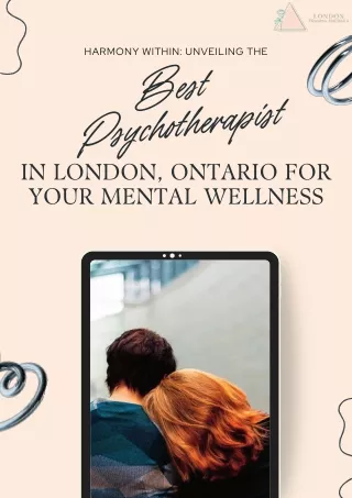 Expert Psychotherapist in London Ontario | London Trauma Therapy
