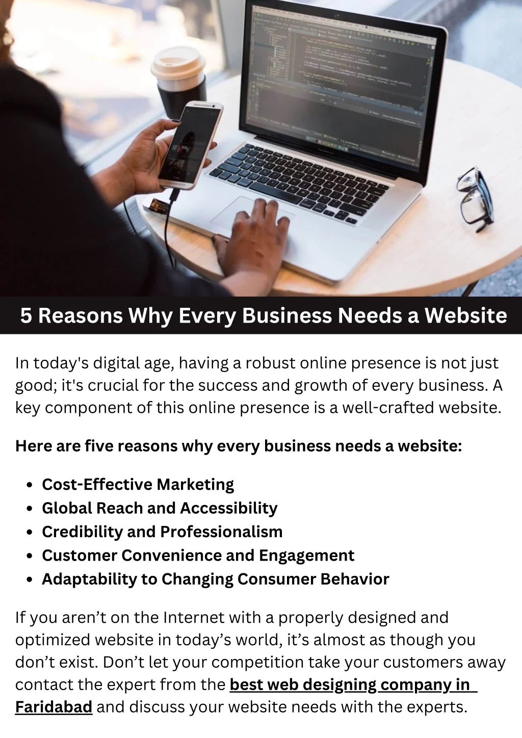 PPT - 5 Reasons Why Every Business Needs a Website PowerPoint ...
