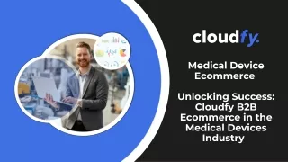 Medical Device Ecommerce Platform - Cloudfy