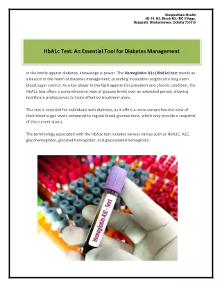 HbA1c Test_ An Essential Tool for Diabetes Management (1)