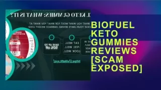 Biofuel Keto Gummies Reviews [Scam Exposed]