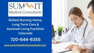 Skilled Nursing Home, Long Term Care & Assisted Living Facilities Colorado
