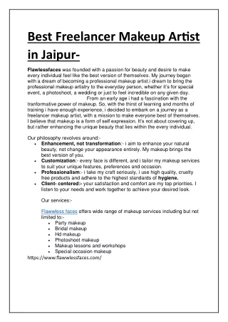 Best Freelancer Makeup Artist in Jaipur (2)