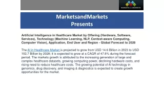 Artificial Intelligence in Healthcare Market Trends, Size, Share