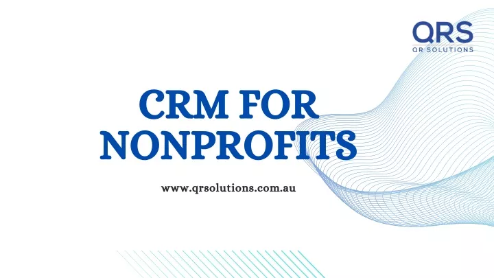 crm for nonprofits