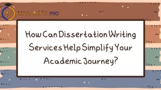 how can dissertation writing services help