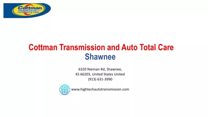 cottman transmission and auto total care shawnee