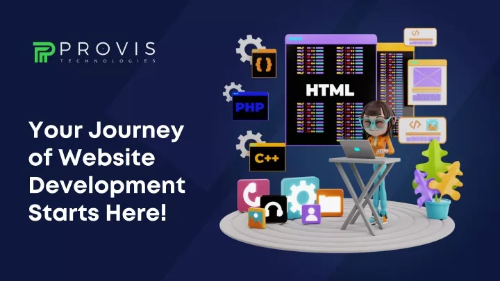 your journey of website development starts here