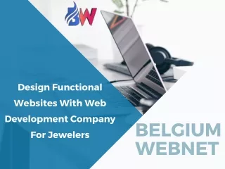 Design Functional Websites With Web Development Company For Jewelers