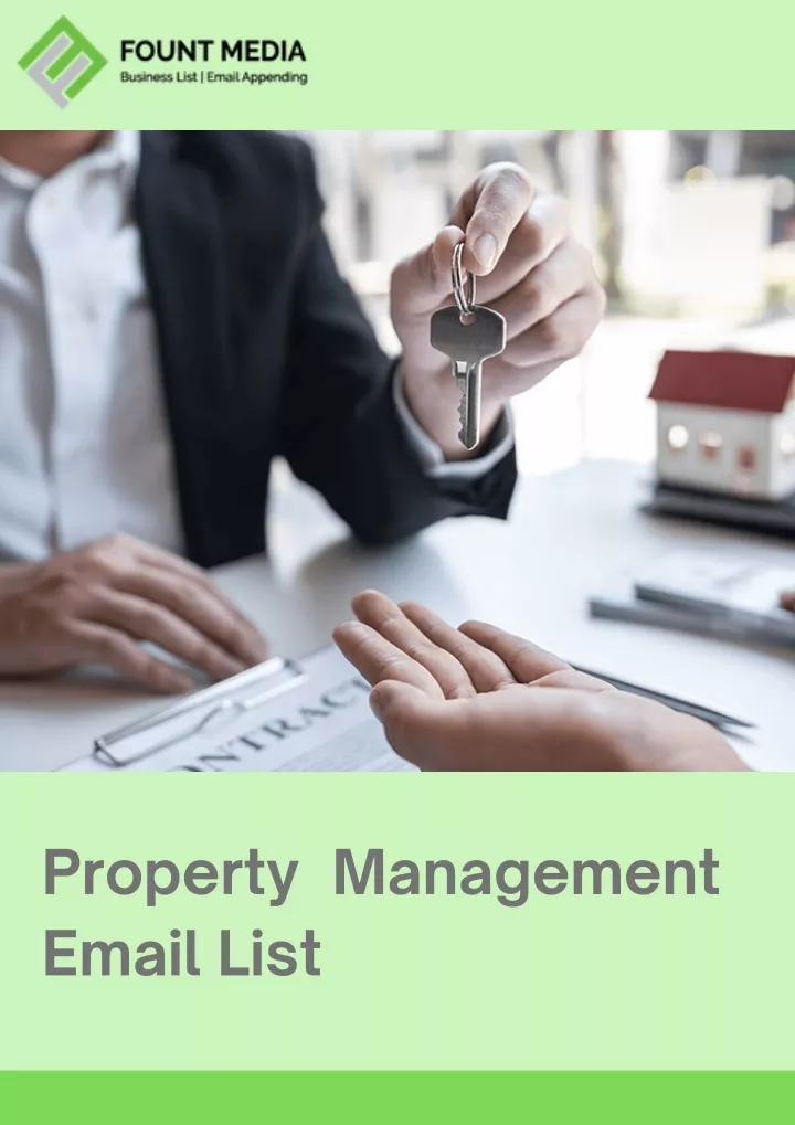 property management email list