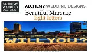 Affordable beautiful marquee light letters