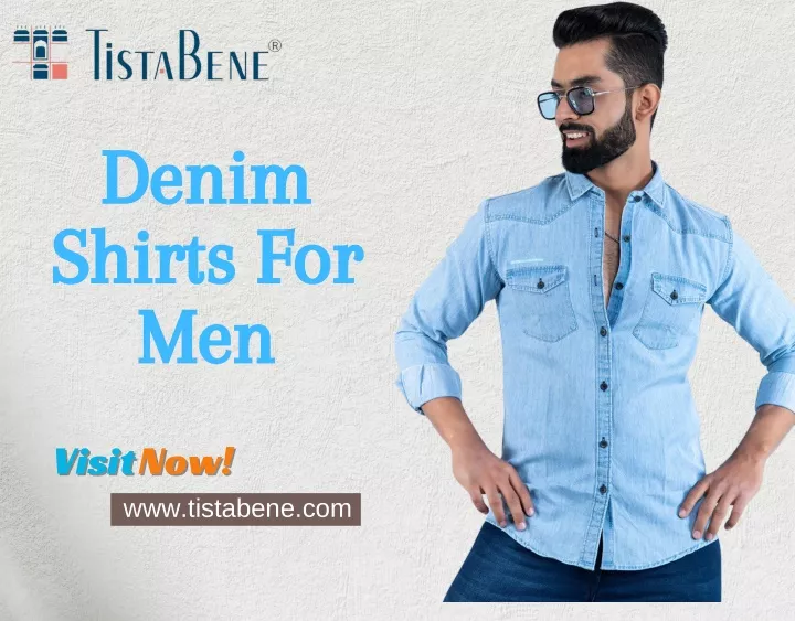 denim shirts for men