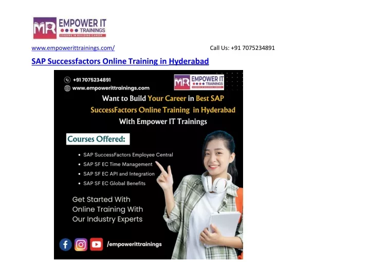 PPT - Best SAP Successfactors Online Training In Hyderabad PowerPoint ...