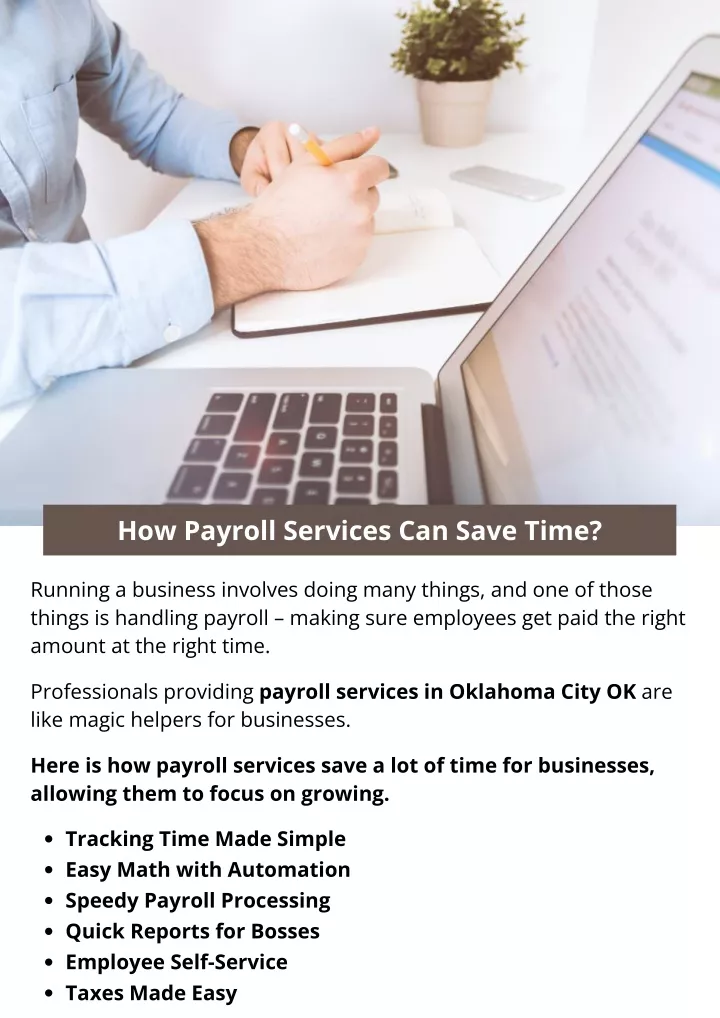 how payroll services can save time