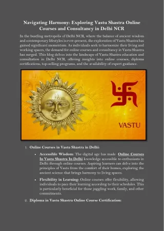 navigating harmony exploring vastu shastra online