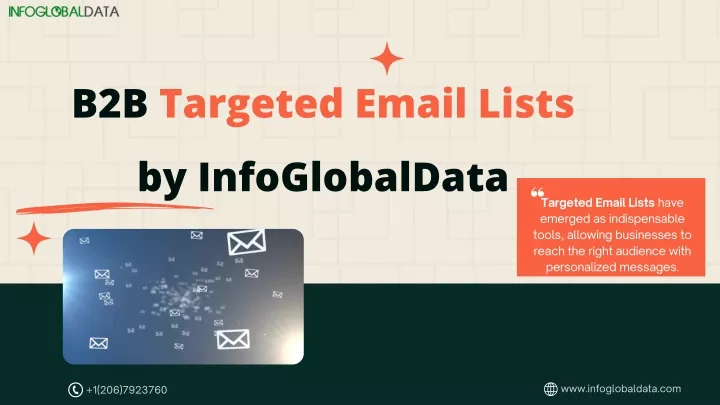 b2b targeted email lists by infoglobaldata