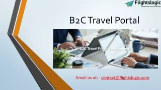 b2c travel portal