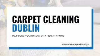 Best Carpet Cleaning Services in Dublin