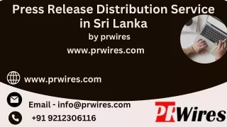 press release distribution service in sri lanka