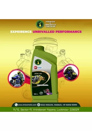Automatic transmission fluid supplier in lucknow -  Streamoils and Lubricants