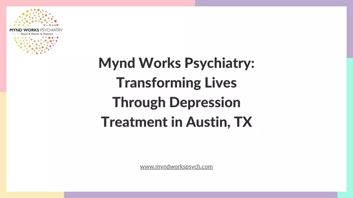 mynd works psychiatry transforming lives through