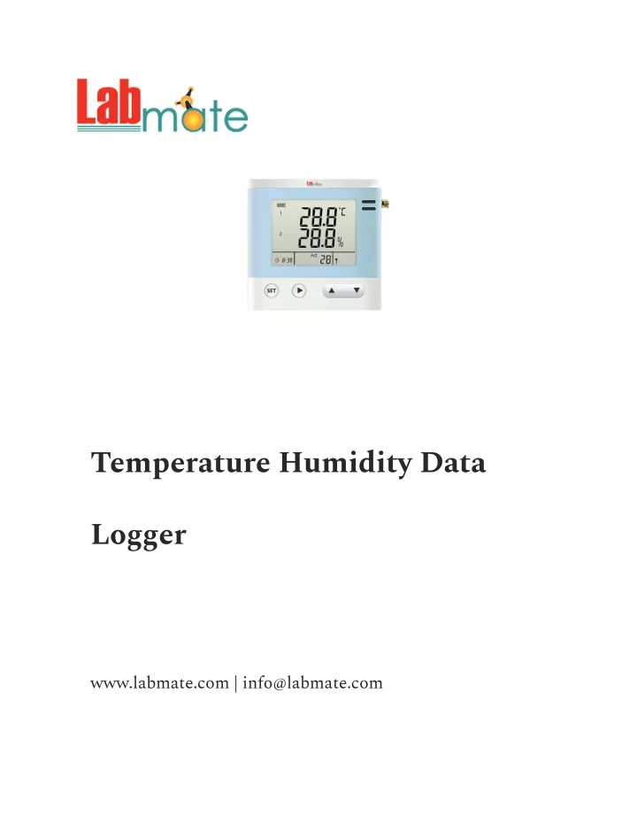 temperature humidity data